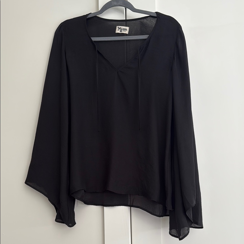Show me your mumu Black Women's Top